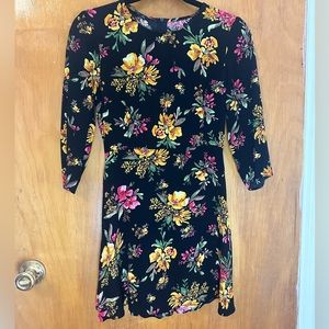 Zara Floral Short Dress
